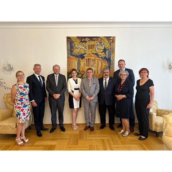 Delegace senátu v Rakousku