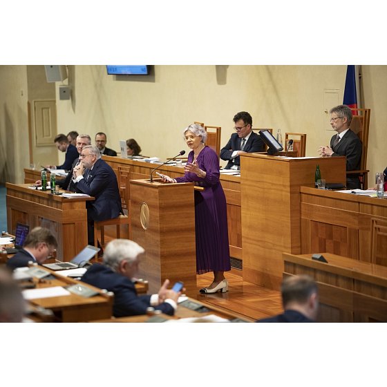 projev v senátu