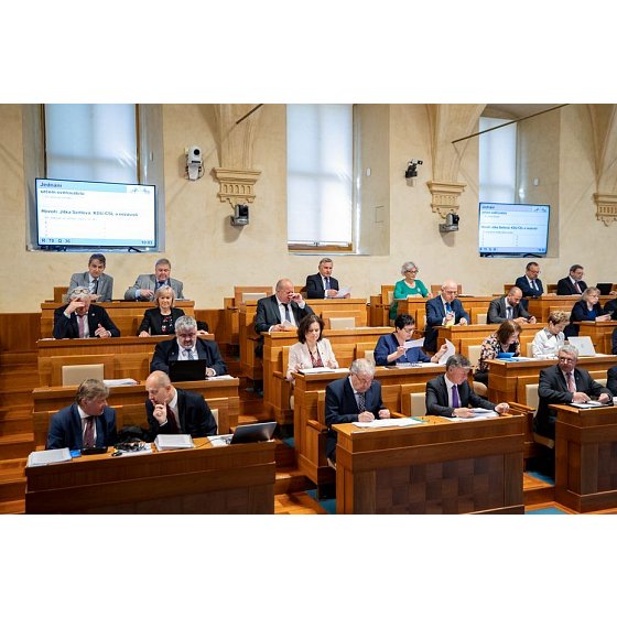 D. na plénu